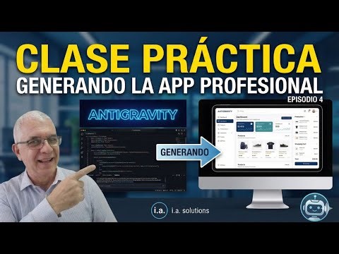 El mejor tutorial para crear pantallas profesionales con Antigravity