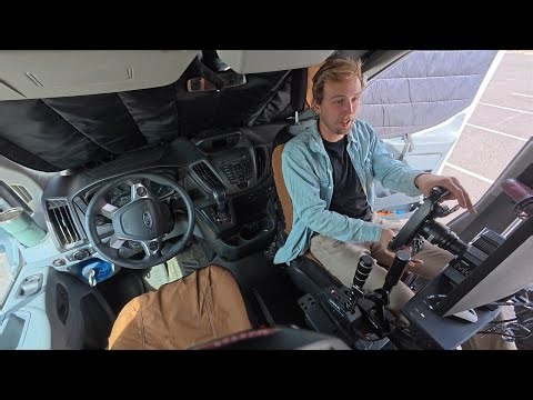 Forza Horizon 6 on Moza, INSIDE A VAN