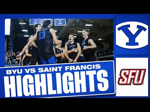 BYU Men's Volleyball vs Saint Francis -- Game 2 || Full Game Highlights (2026)