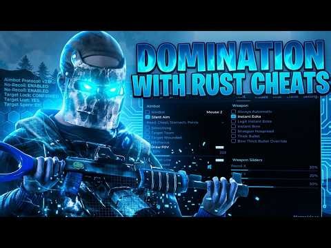 I DOMINATED SERVER with BEST RUST CHEATS 🎯