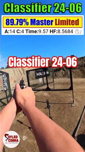 POV USPSA Classifier 24-06 "Surely You Can't be Serious" - 90% Master Limited
