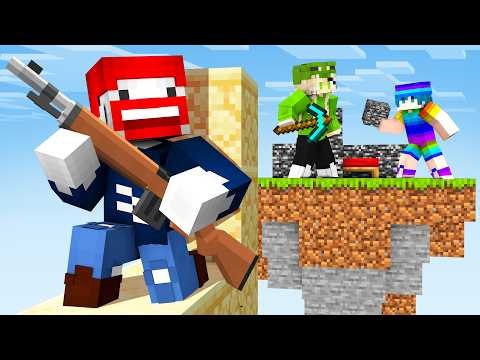 WAFFEN BEDWARS mit 1000 SCHADEN MINIGUN in Minecraft