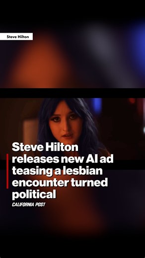 Steve Hilton releases latest AI ad, this time teasing a lesbian encounter turned political