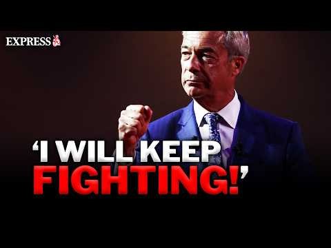 Farage delivers DEFIANT speech after missing Clacton by-election results