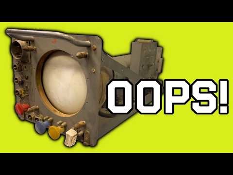 The RAF RADAR that told the Germans where it was.