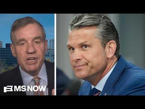 Sen. Warner 'not surprised' by reports Pentagon underplayed U.S. injuries in Iran war