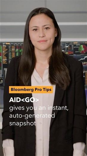 Bloomberg Pro Tips: AID gives you an instant, auto-generated snapshot