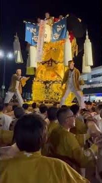 イオンモール新居浜 夜太鼓 庄内太鼓台 2026.10.16 新居浜太鼓祭り