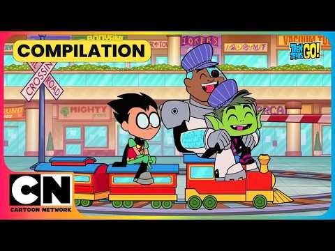 Titans Take Over the Mall!🛍️😂| Teen Titans Go! | Cartoon for Kids🥳| @cnindia ​