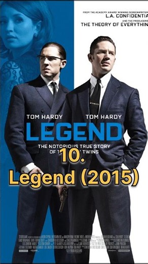 Top 10 Tom Hardy Movies You MUST Watch! 🇬🇧 #shorts