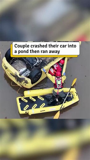 A couple who crashed their car into a pond and sparked a huge emergency response, then lied to the police, have been sentenced 🚨 Jay Price and Kelly Browne legged it from the scene of the crash in January. #news #crash #manchestereveningnews