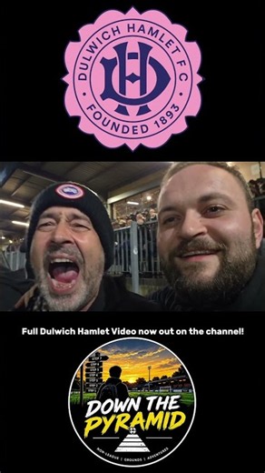 Full Dulwich Hamlet video out now on the channel go show it some love! #nonleague