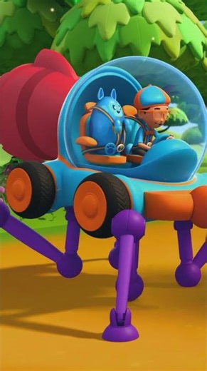 Always Ready For An Adventure! 😉 Learn with #Blippi #BlippiWonders #Shorts