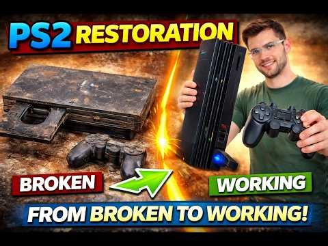 Repair and refurbish Sony PlayStation 2PS2