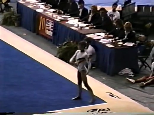The Early Years: 1990 Lavinia Milosovici (ROU) FX 9.775 1992 Olympic FX champion! | International Gymnast Magazine