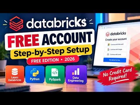 Databricks Free Edition Tutorial 2026 | Create Your Free Account Step by Step