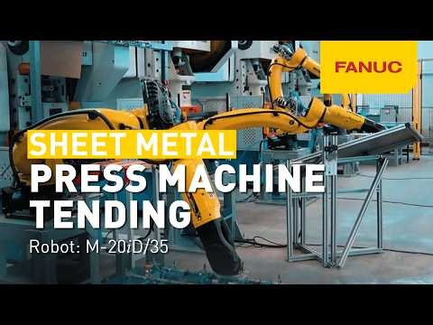 Press Machine Tending | FANUC & Automatix | GET IT DONE. TOGETHER!