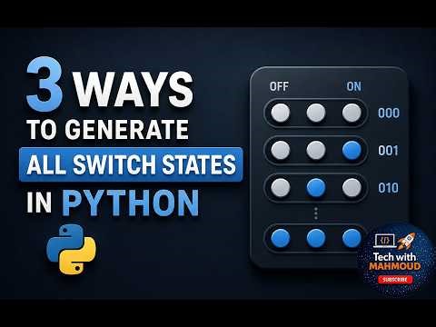 3 Ways to Generate All Switch States in Python