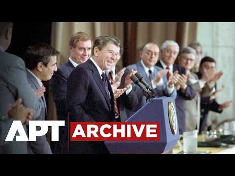 Watch The Moment Reagan Receives Standing Ovation After Assassination Attempt | APT
