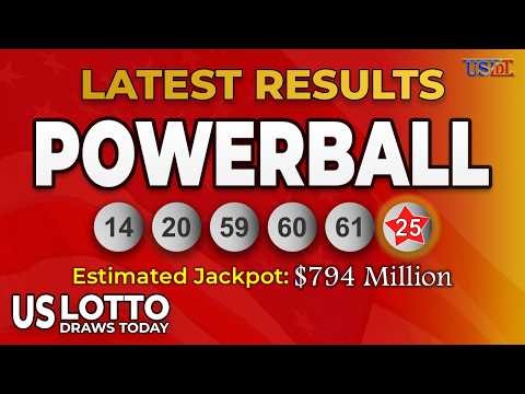 Powerball Results Today – Latest Winning Numbers for Wednesday, August 5, 2026