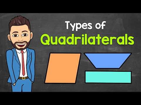 Types of Quadrilaterals Explained (Trapezoids, Parallelograms, Squares & More!)