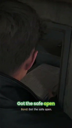 Bond Cracks Safe, Uncovers Secret 'Basilisk' Code! #shorts