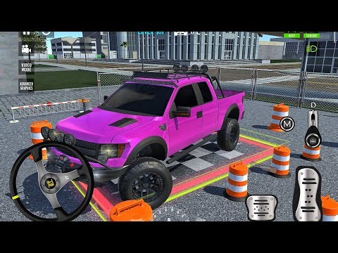 4x4 Monster Truck Parking Multi-Level Autopark Levels 167 - Car Game Android Gameplay