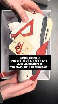 An early unboxing of the Nigel Sylvester x Air Jordan 4 "Brick After Brick" 🔥 #complexnews
