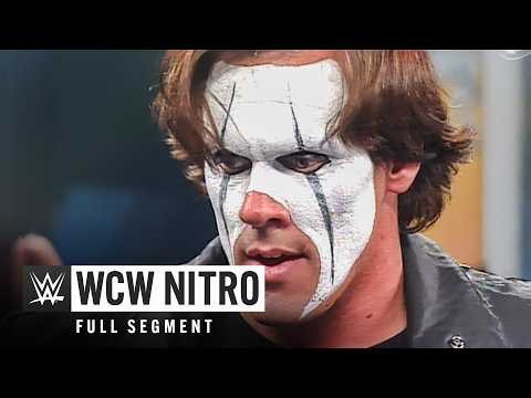 FULL SEGMENT: "Crow" Sting makes his debut: WCW Monday Nitro, Oct. 21, 1996