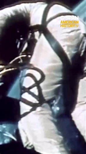 Ed White became the first American to conduct a #spacewalk on June 3, 1965. Watch the full #NASA film on the historic flight this Saturday at 11 AM ET as part of our #space history marathon on C-SPAN 2 American History TV. | American History TV