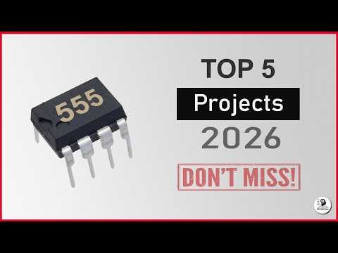 Top 5 555 Timer Projects You Must Try in 2026 🔥 (Easy DIY Circuits)