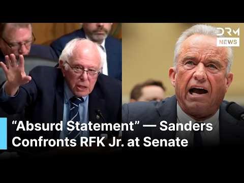 “This Is a Fraud!” — Sen. Bernie Sanders Confronts HHS RFK Jr. at Senate Hearing | AC1G