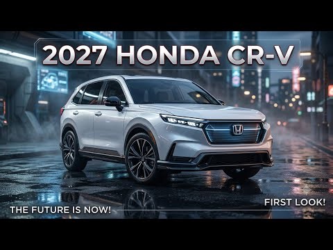 2027 Honda CR-V FIRST LOOK – The Ultimate Next-Gen Family SUV?
