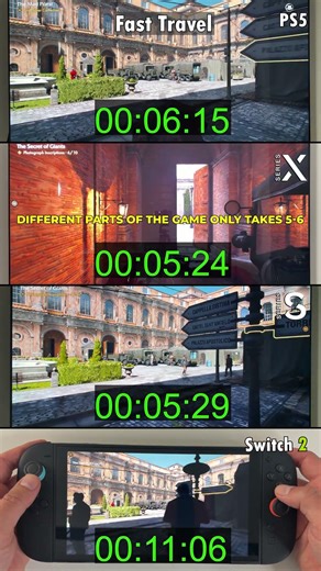 PS5 CHEATS | Indiana Jones & the Great Circle Loading Times on Nintendo Switch 2 vs. Xbox vs. PS5