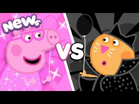 Peppa Pig Tales 2026 🩷 PINK vs BLACK Dance Battle! 🖤 BRAND NEW Peppa Pig Official