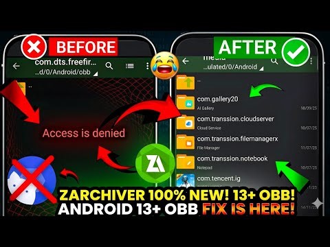 ZArchiver Access Denied Fix | 100% Working Solution (2026)