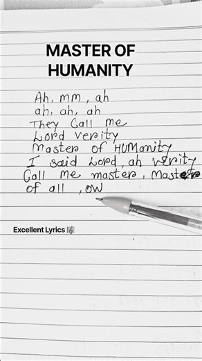 MASTER OF HUMANITY (Lord Verity) Horror Skunx #varity #lyrics #yourvarity #shorts