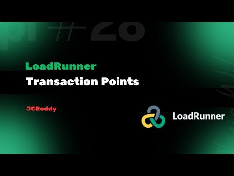 LoadRunner TransactionPoints
