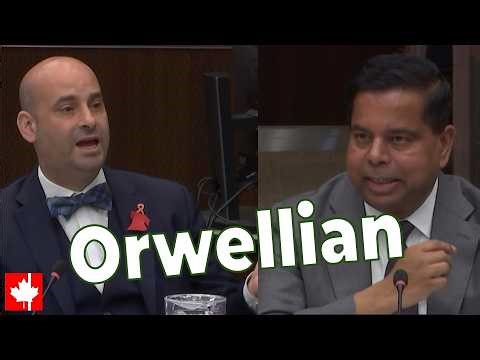 Is Canada becoming an Orwellian surveillance state? 👁️ Minister dodges tough questions on Bill C-12