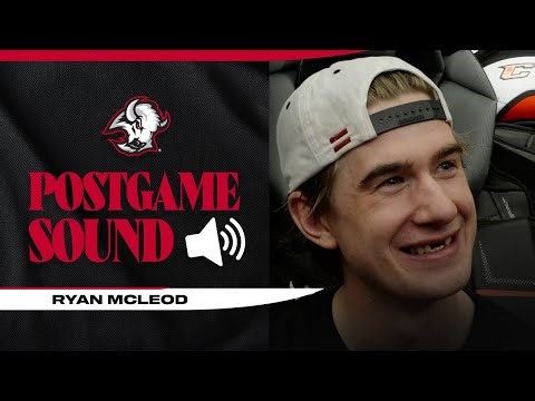 "No Better City To Play In" | Ryan McLeod On Crowd, Buffalo Sabres Wins