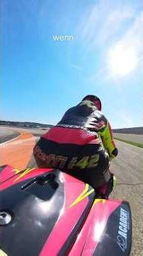 Im Rennsport fehlt etwas… ￼