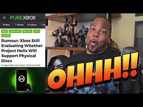 Xbox Project Helix MIGHT Ship with a DISC DRIVE Now!