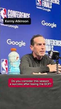 #KennyAtkinson talks #Cavs season after Eastern Conference Finals loss