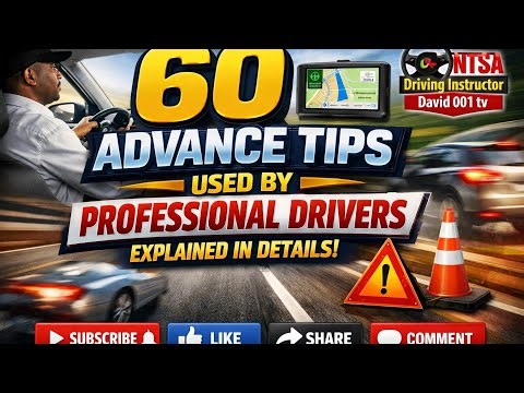 🚗 60 Advance Tips Used by Professional Drivers | Explained in Details