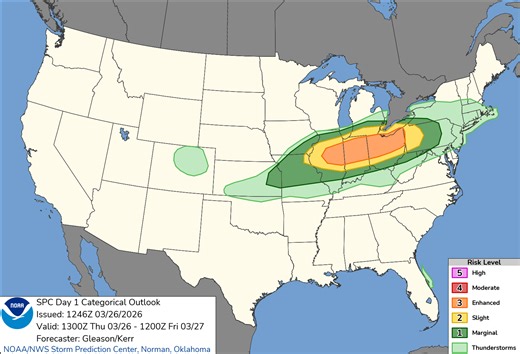 50 million in the path of storms. See interactive maps and radar