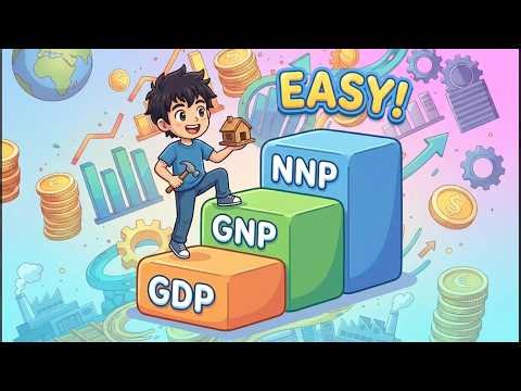 GDP, GNP, NNP Explained in 8 Minutes! (Finish National Income Forever)