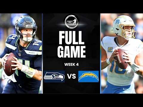 Seahawks vs Chargers 2026 Week 4 Condensed Game | NFL Highlights