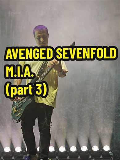 A7X showing exactly why their music hits so hard. 💀🎸 “M.I.A.” live in Toronto — epic guitars, incredible atmosphere, and a performance that stays with you. 🤘🔥 Question: Which hits harder for you — the emotional build-up or the guitar solos? 👀 #A7X #AvengedSevenfold #MIA #A7XFamily #TorontoConcert