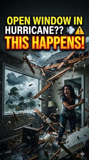 What If You Opened a Window During a Hurricane? 🌪️