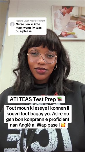 Replying to @Laugh Align the ATI TEAS exam is hard but definitely achievable when you prepare for it. #atiteas7 #teas7 #nursingschoolhacks #nursejen95 #haitiantiktok